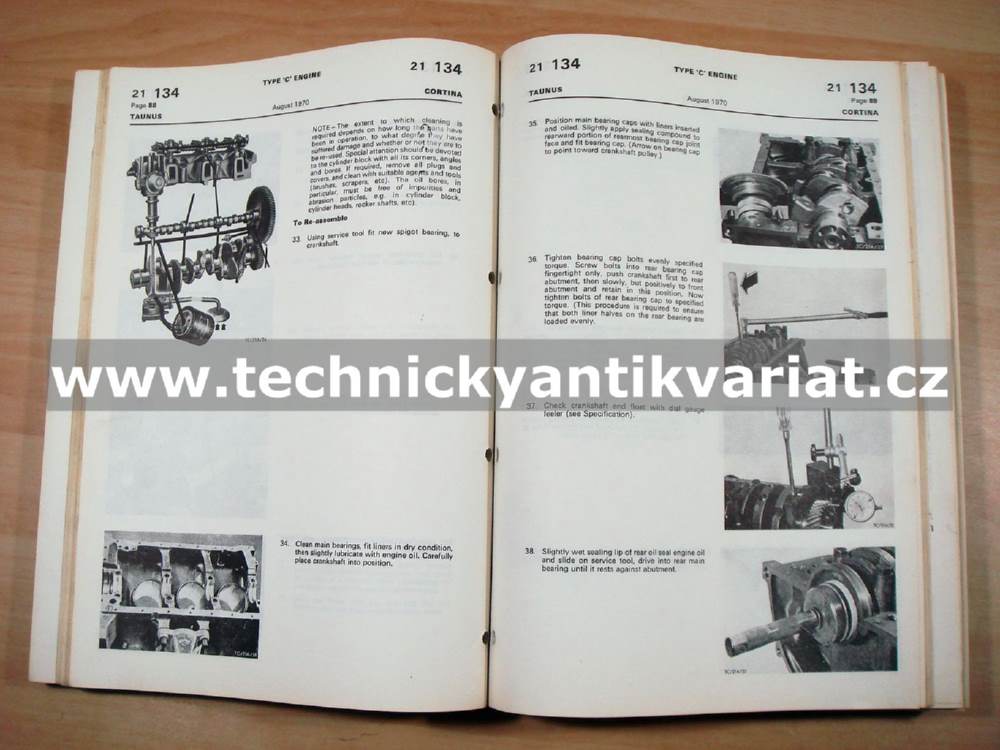 Ford Taunus and Ford Cortina - Workshop Manual (1970-1976)