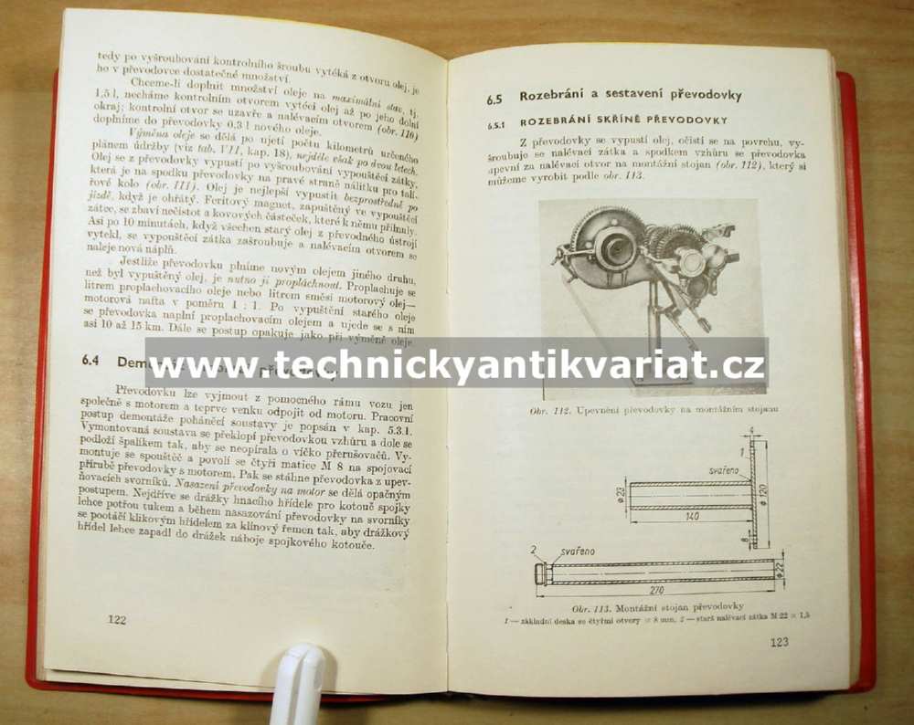 Trabant 600 a 601 - údržba a opravy vozů - Šlehofér (1971)