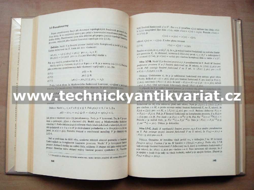 Úvod do funkcionální analýzy - A.E.Taylor (1973)
