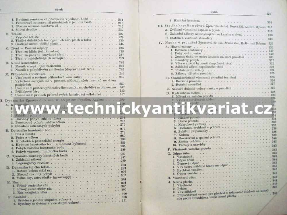 Inženýrská příručka pro stavbu strojů I. - Dubbel (1961)