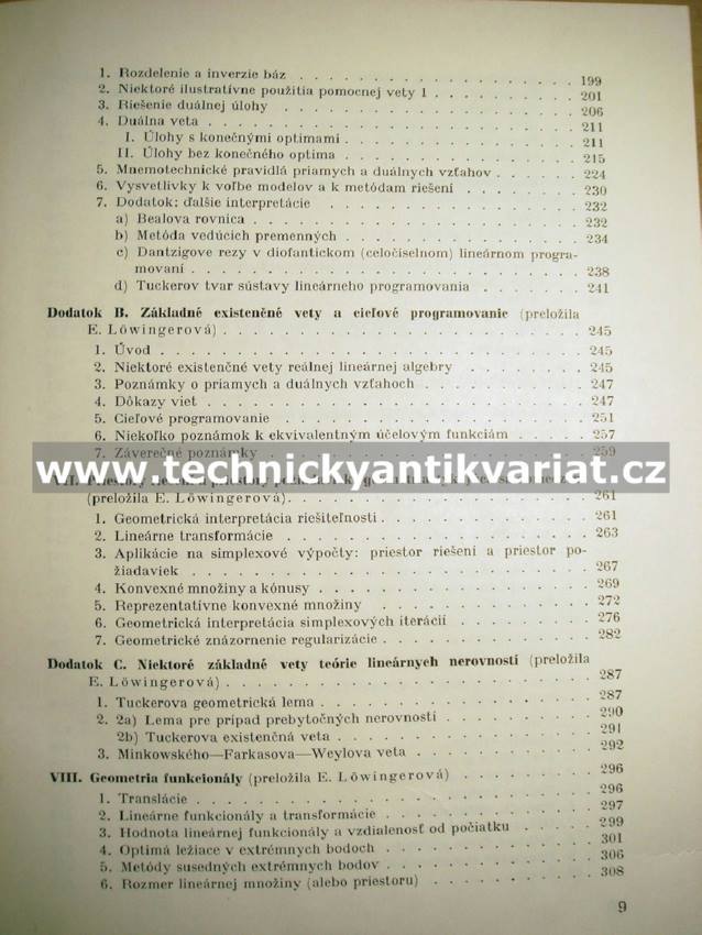Modely riadenia a priemyselné aplikácie lineárneho programovánia I. - Charnes Cooper (1965)