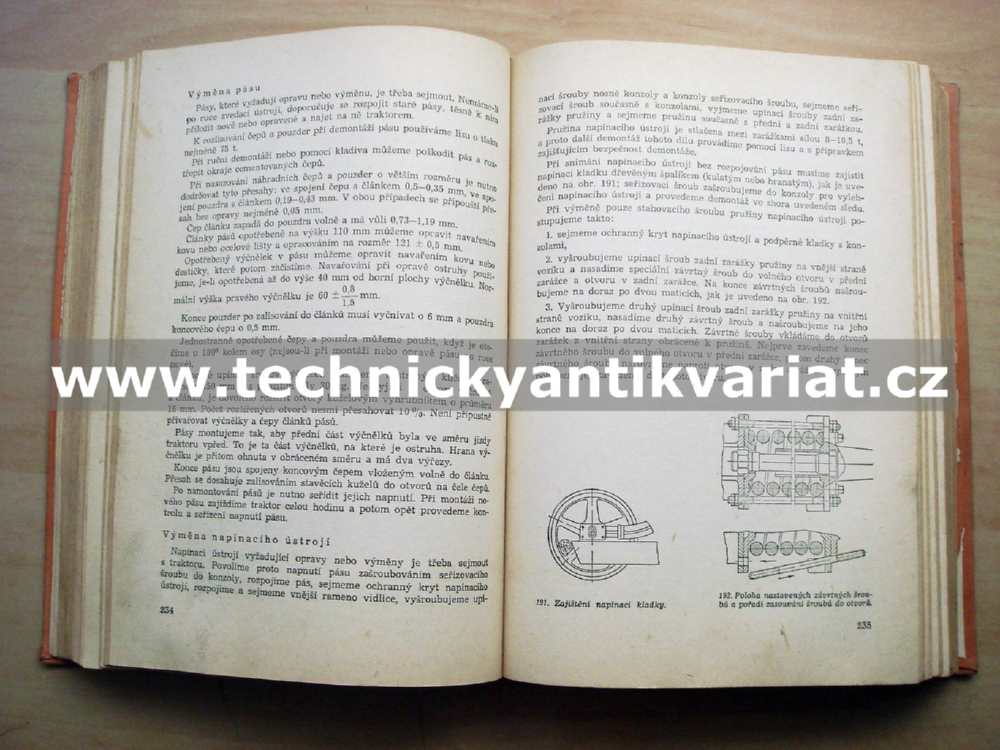 Traktor S100, S80 - popis, katalog náhradních dílů (1963)