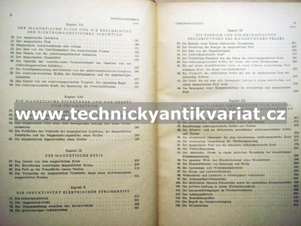Theoretische grundlagen der elektrotechnik I. (1952)