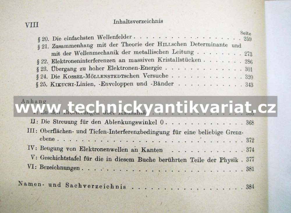 Materiewellen und ihre interferenzen - Laue (1948)