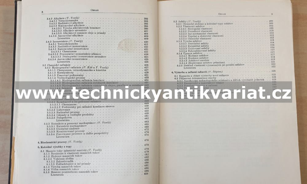 Chémia a technologia ropy II. - Václav Veselý (1967)