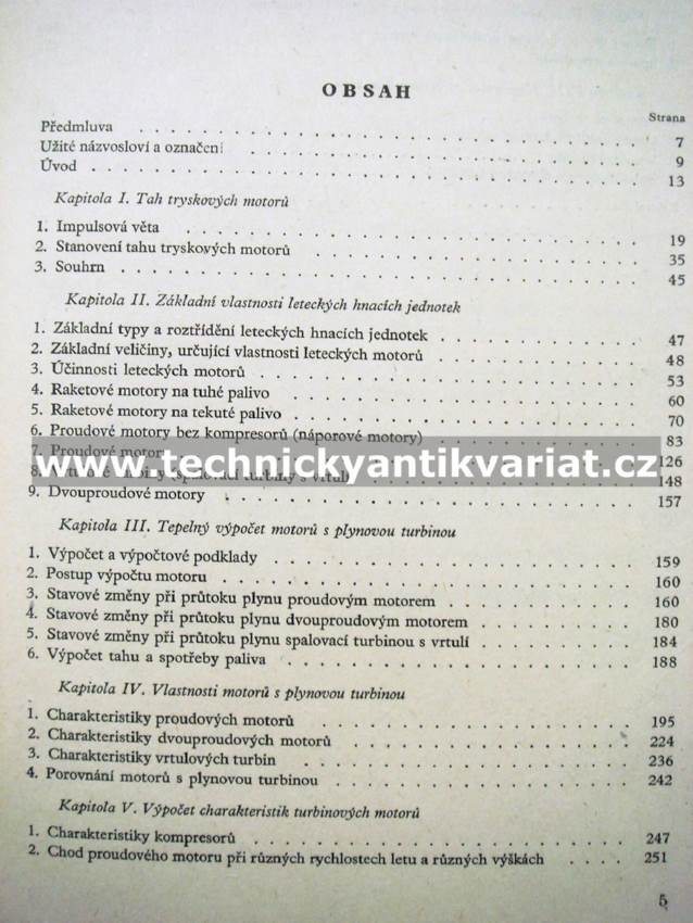 Spalovací turbíny pro letadla - Inozemcev, Zujev (1952)