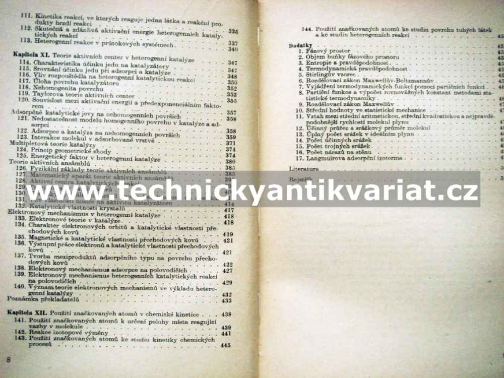 Chemická kinematika a katalýza - Pančenkov, Lebeděv (1964)