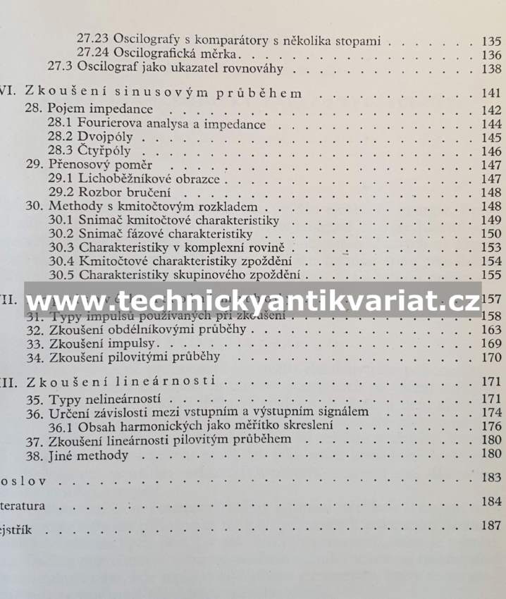 Oscilografická měření - Norton Nadler (1958)