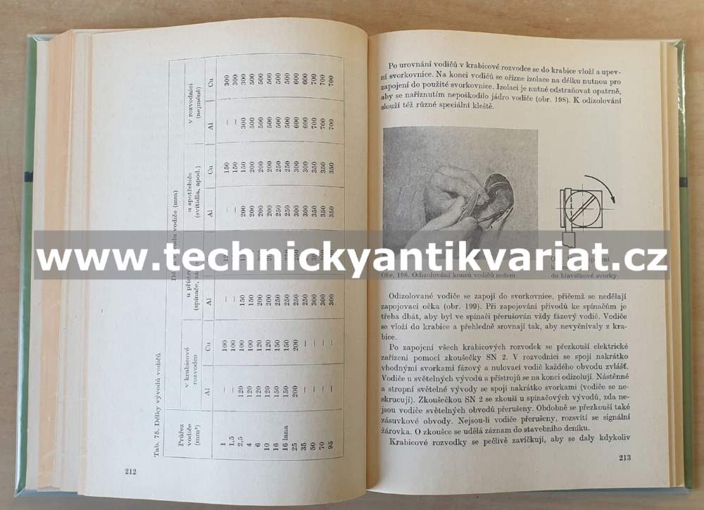 Elektrické rozvody v trubkách a lištách - Kvapilík, Sládek (1988)