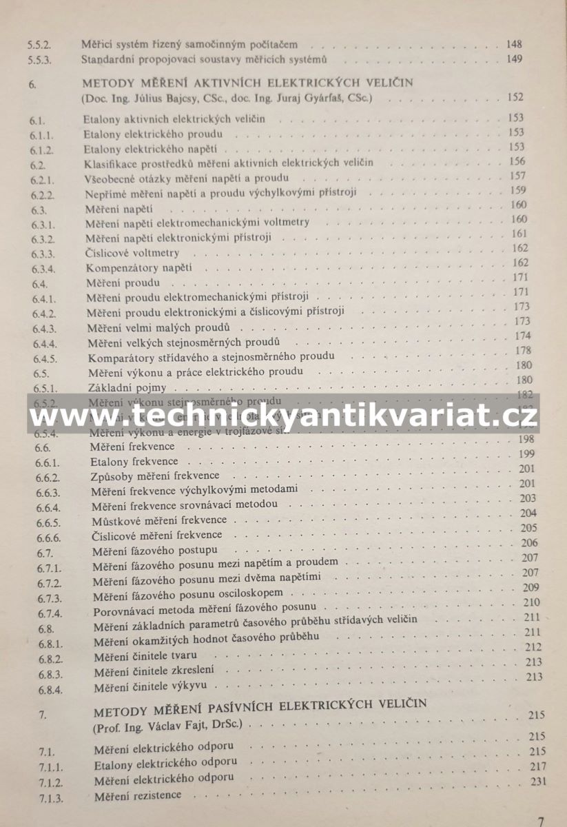 Elektrická měření - V. Fajt (1987)