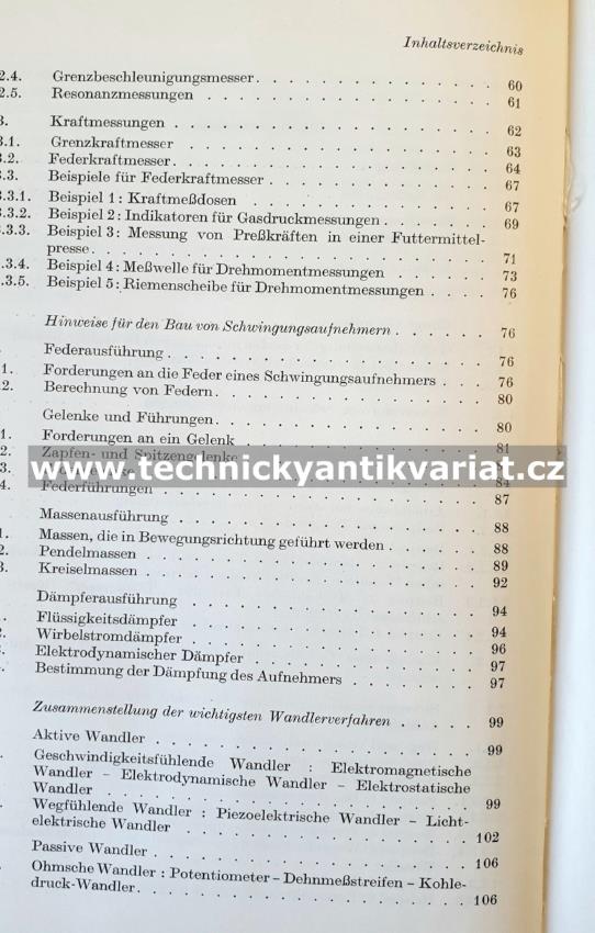 Einführung in die Messung mechanischer Schwingungen - Holzweissing (1963)