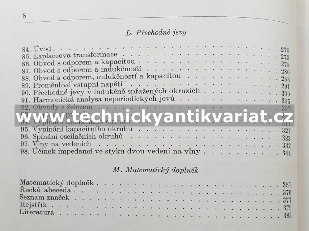Základy elektrotechniky II. - Vladimír List (1958)