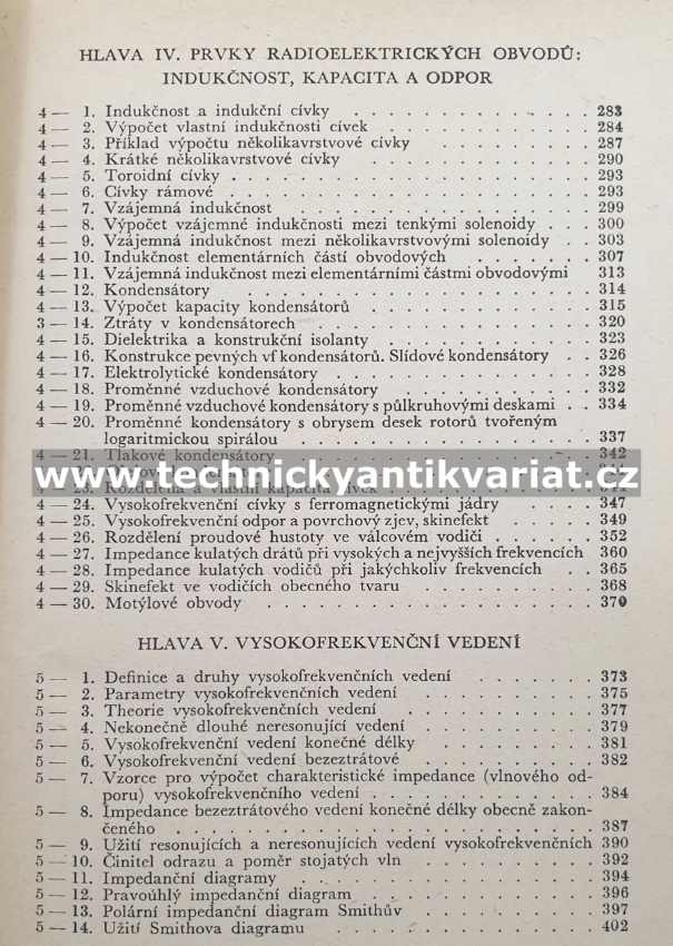Základy radiotechniky II. Theorie radioelektrického sdělování - Josef Stránský (1951)