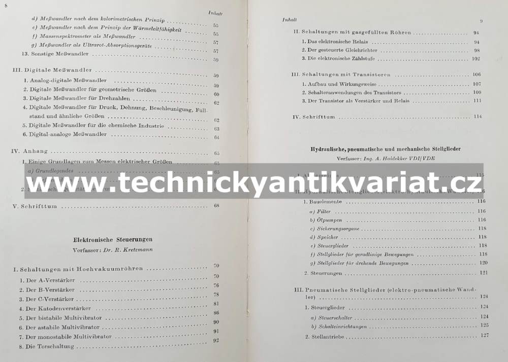 Handbuch der Automatisierung Technik (1959)