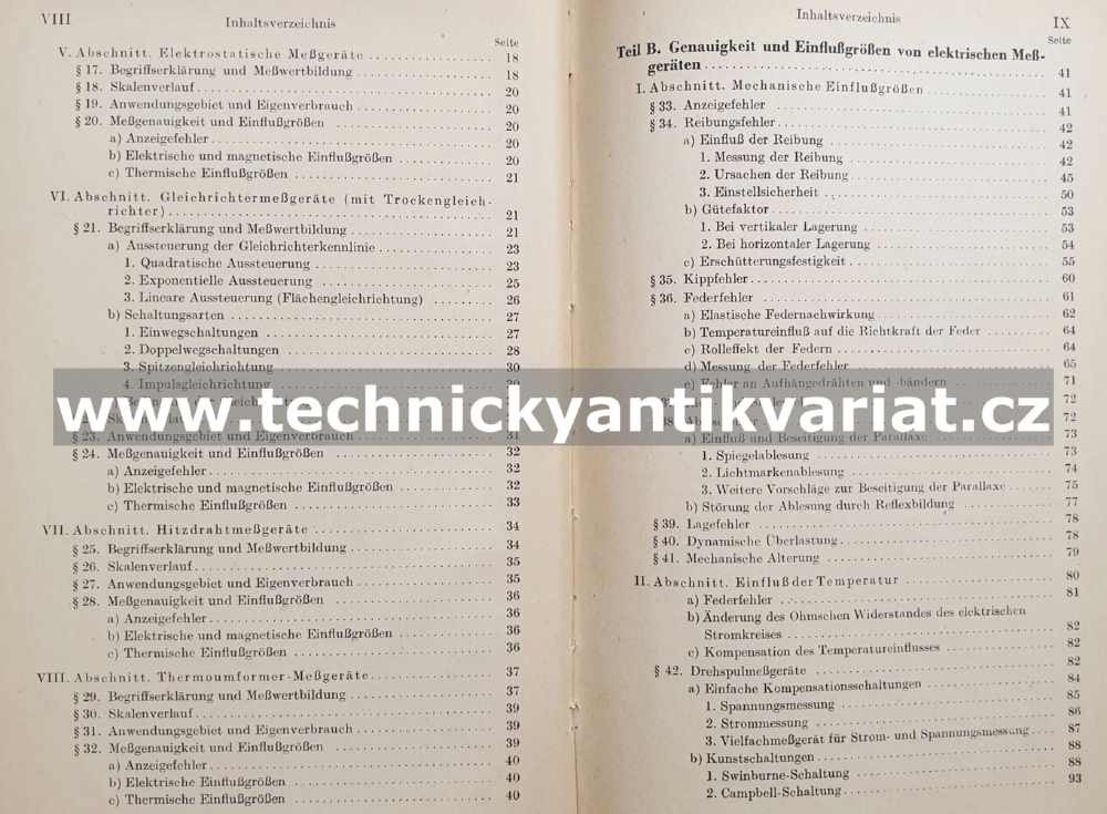 Technisch physikalische monographien - elektrische messgerate 2 - Landgbein, Werkmeister (1951)