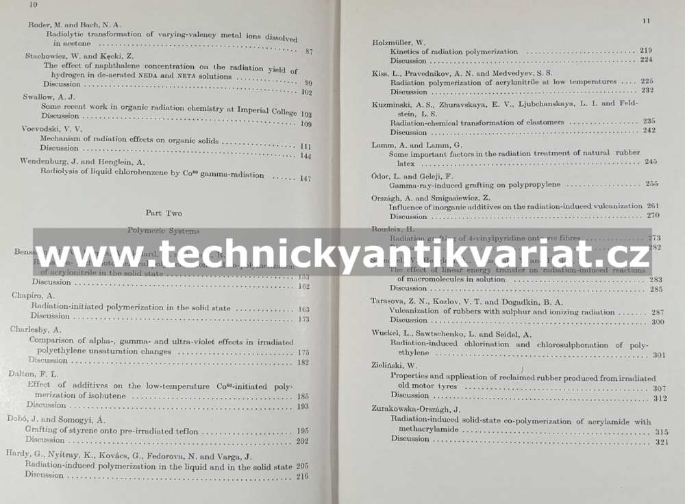 Radiation chemistry (1964)