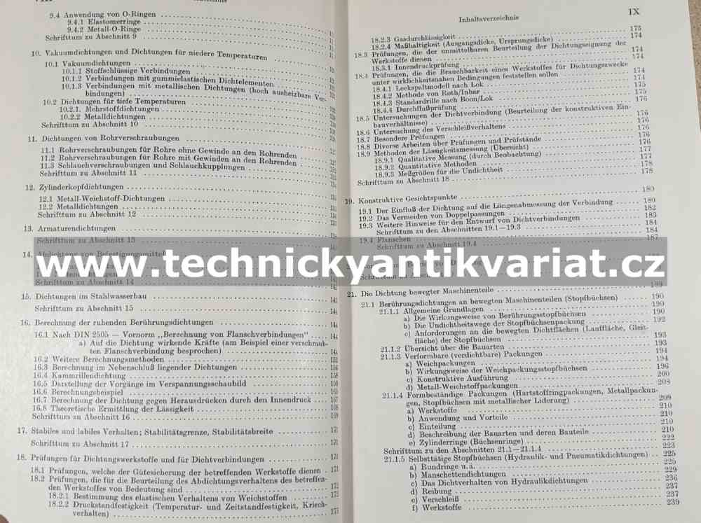 Berughrungsdichtungen - Karl Trutnovský (1975)