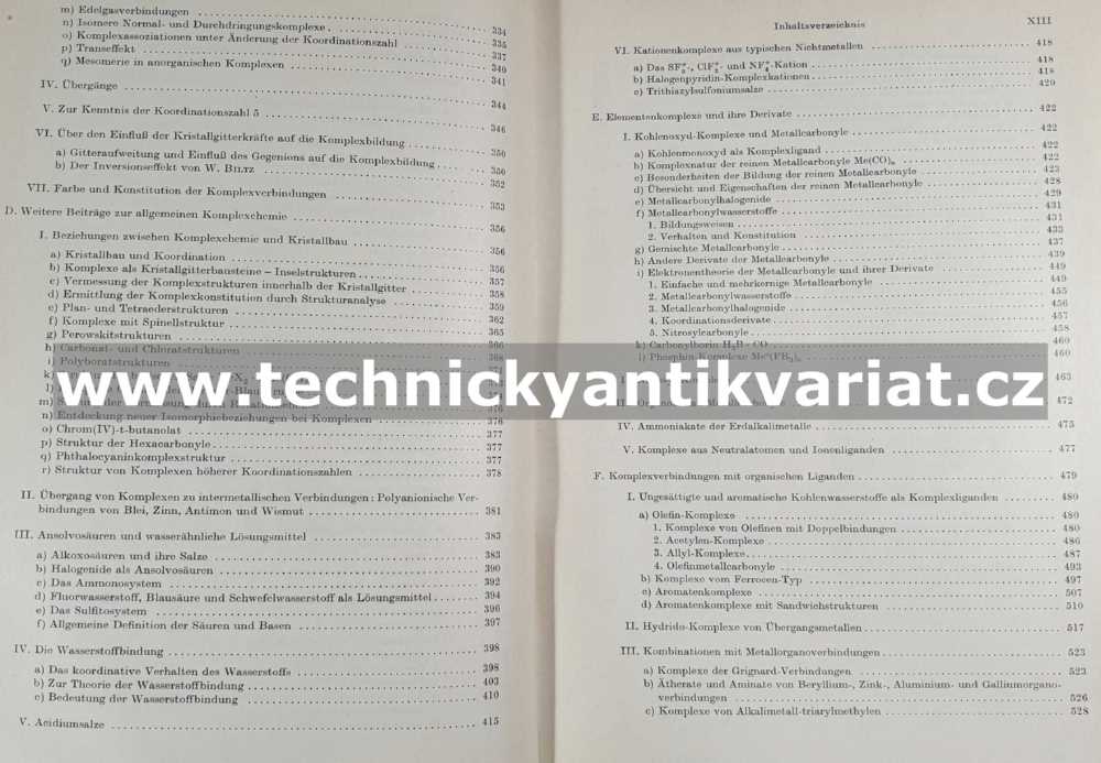 Chemie der Komplexverbindungen - Franz Hein (1971)