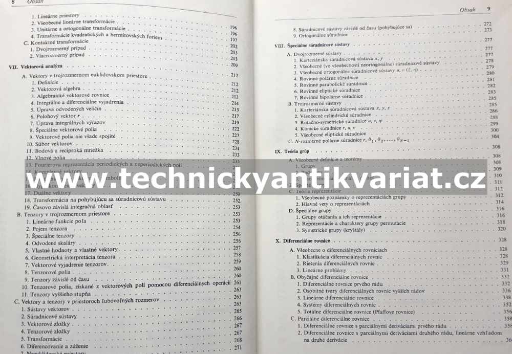 Příručka matematiky pre fyzikov - E. Madelung (1975)