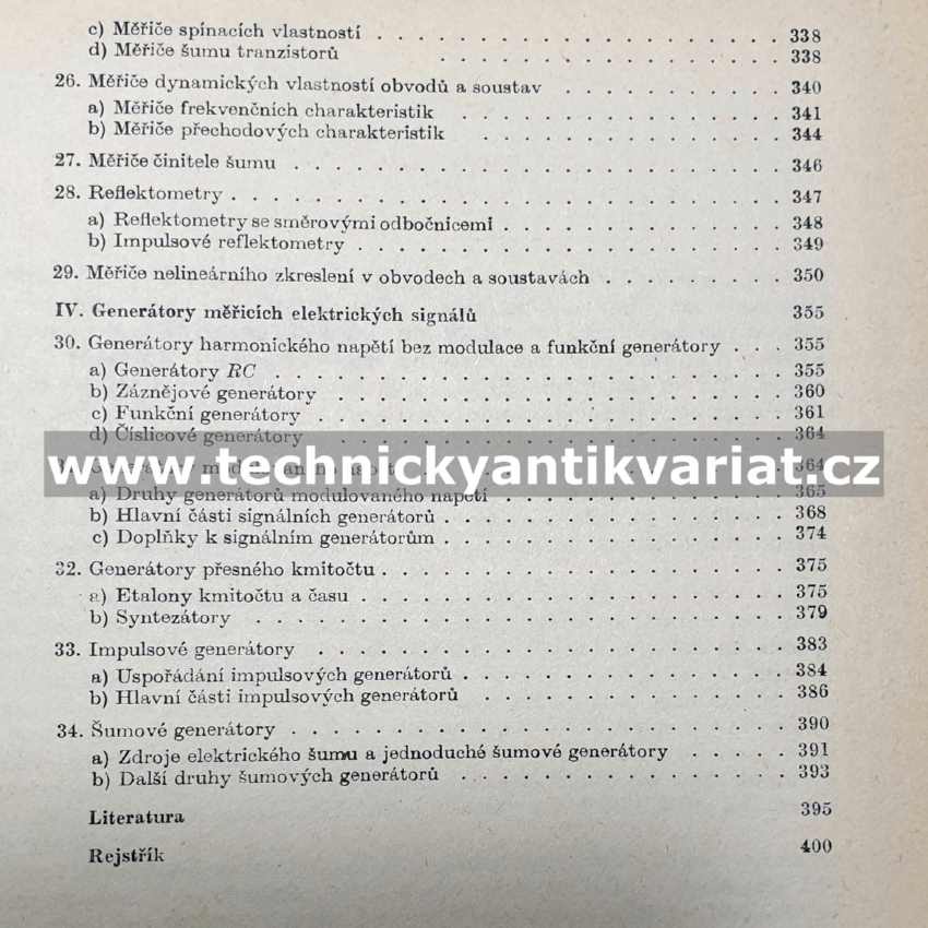 Elektrické měřící přístroje - Vladislav Matyáš (1981)
