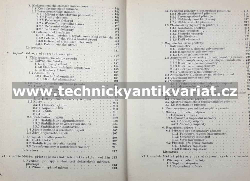 Elektrické a elektronické přístroje v chemické laboratoři - Jitka Gallová (1971)