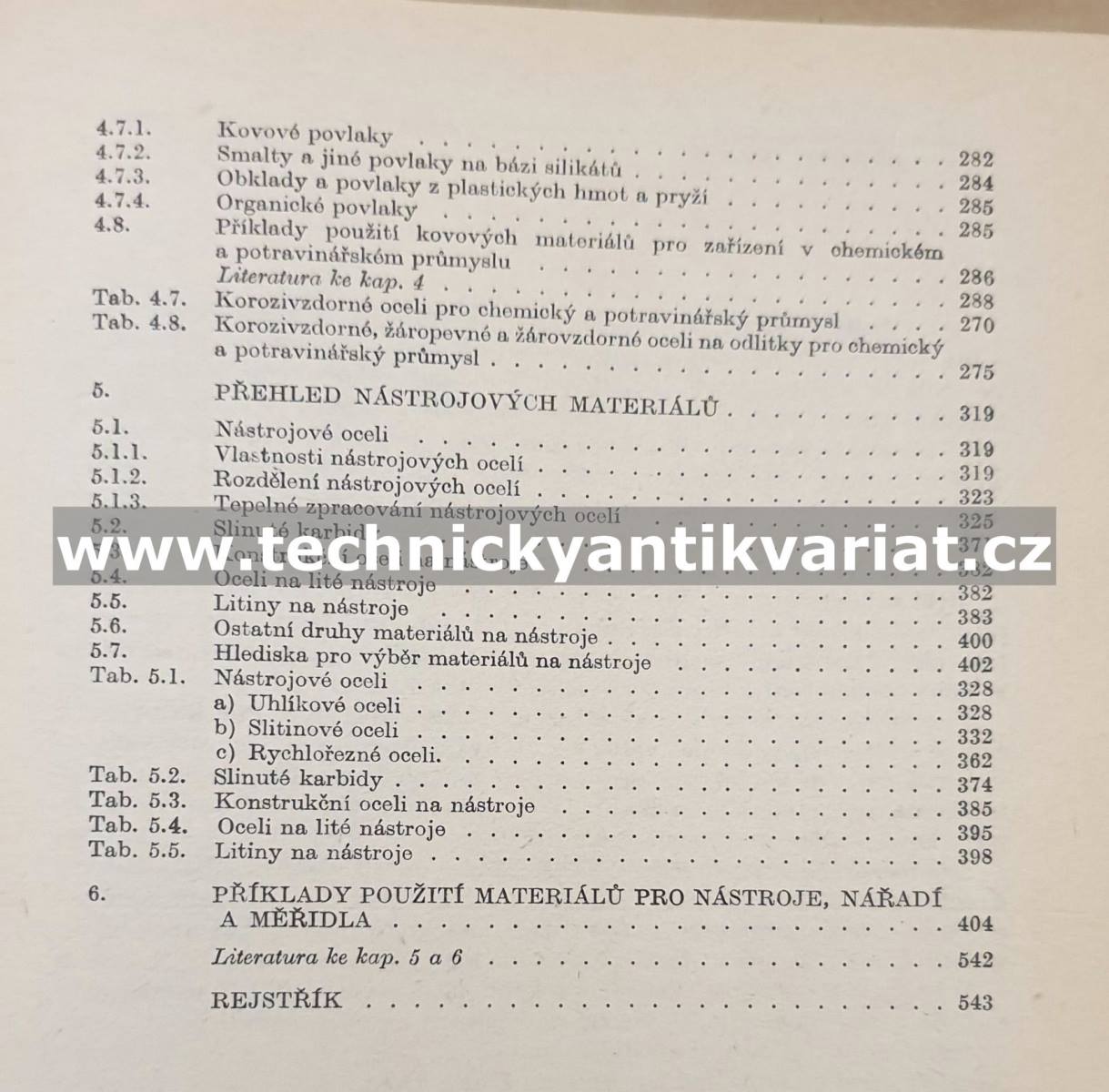 Atlas použití kovů ve strojírenství, elektrotechnice a v chemickém průmyslu (1980)