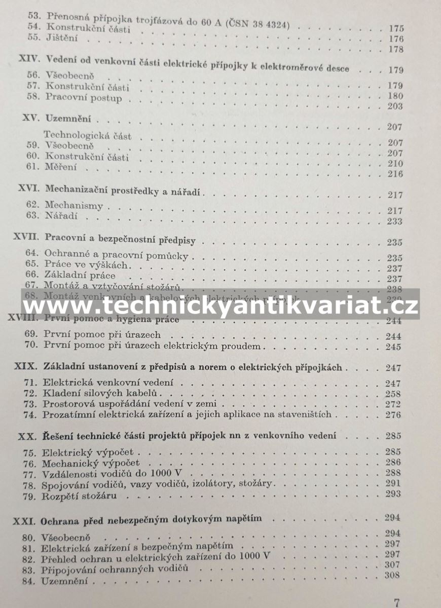 Elektrické přípojky nízkého napětí - Maurer, Berber, Zuček, Roškota (1976)