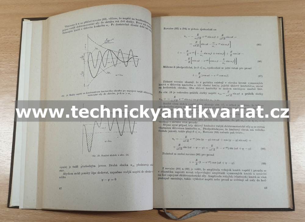 Výpočet základních vysokofrekvenčních obvodů - Josef Čajka (1956)