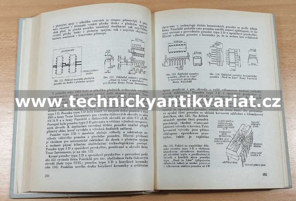 Polovodičová technika - integrované monolitické obvody (1973)