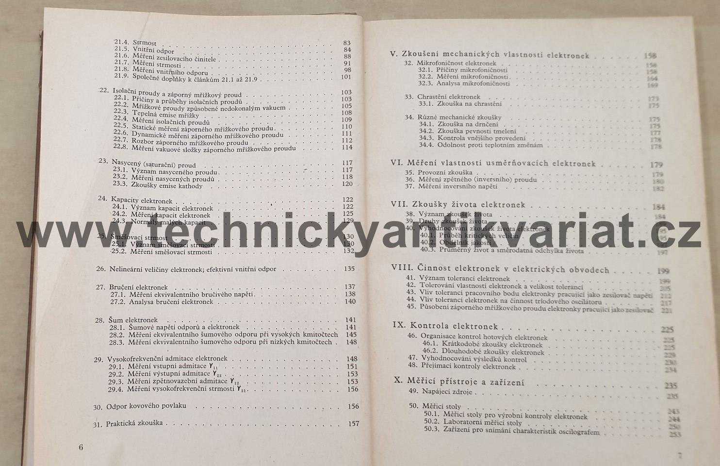 Měření přijímacích elektronek - Jaroslav Kramář (1954)
