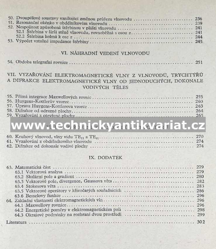 Theoretické základy techniky centimetrových vln - Bohumil Kvasil (1957)
