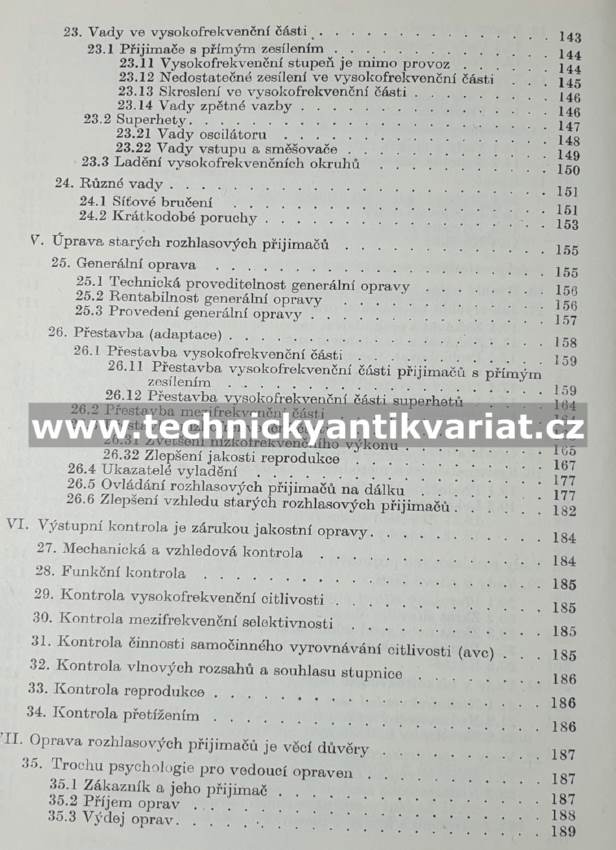 Opravy rozhlasových přijímačů (1957)