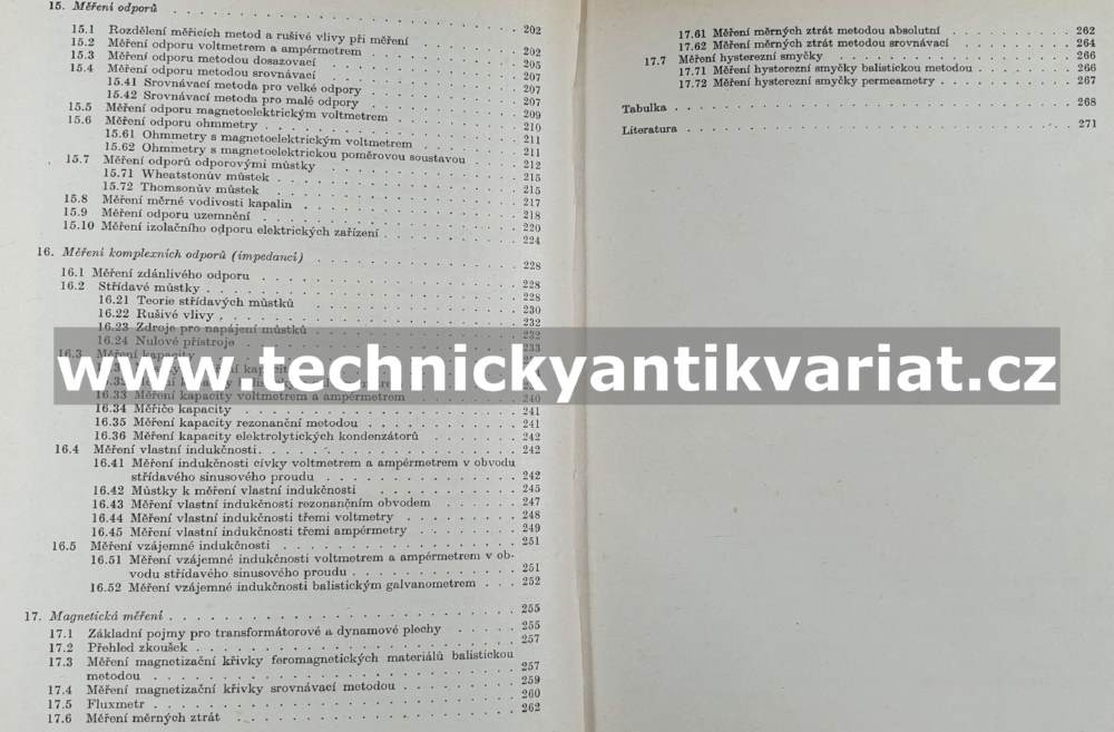 Elektrotechnické měřící přístroje a měření I. - Krejčí, Kábele (1973)