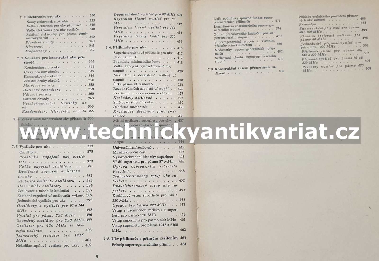 Amatérská radiotechnika I.,II. (1954)
