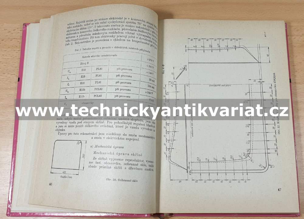 Úpravy televizních přijímačů - Čacký, Čuchna, Huber (1967)