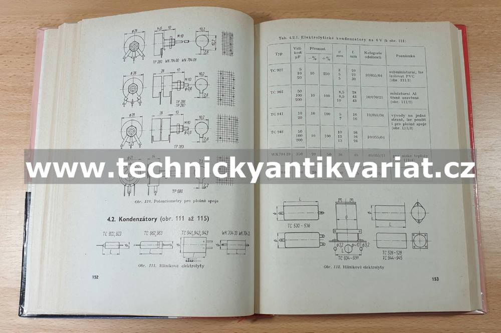 Elektrotechnické tabulky - Krejčík, Veselka (1970)