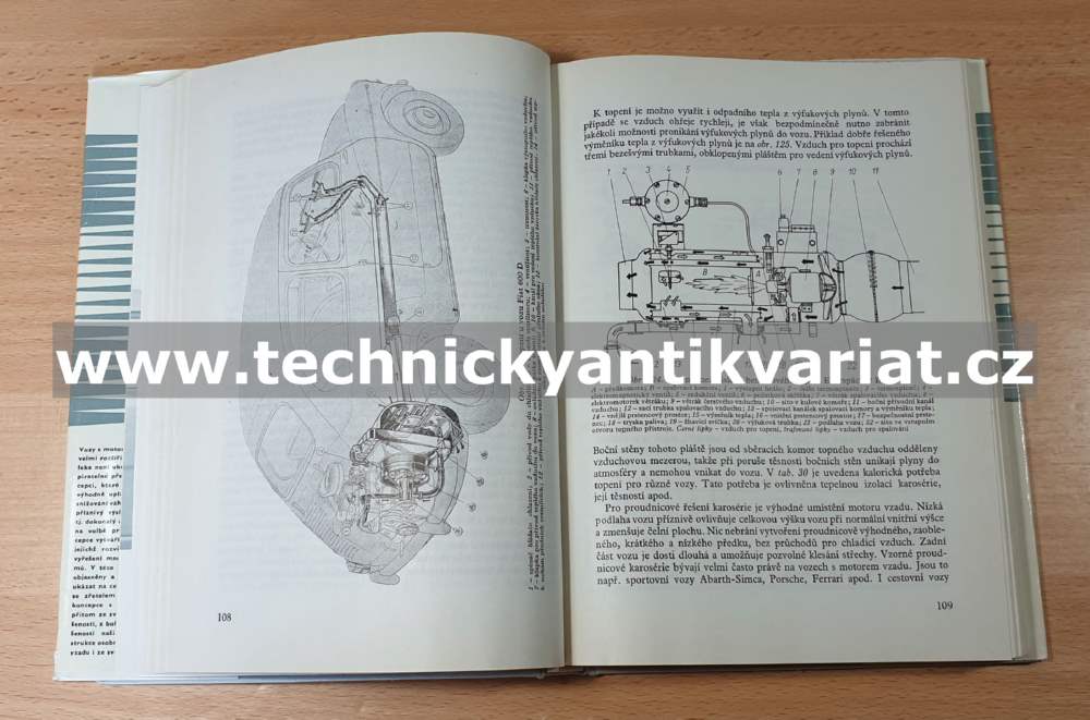 Automobily s motorem vzadu - J. Mackerle (1966)