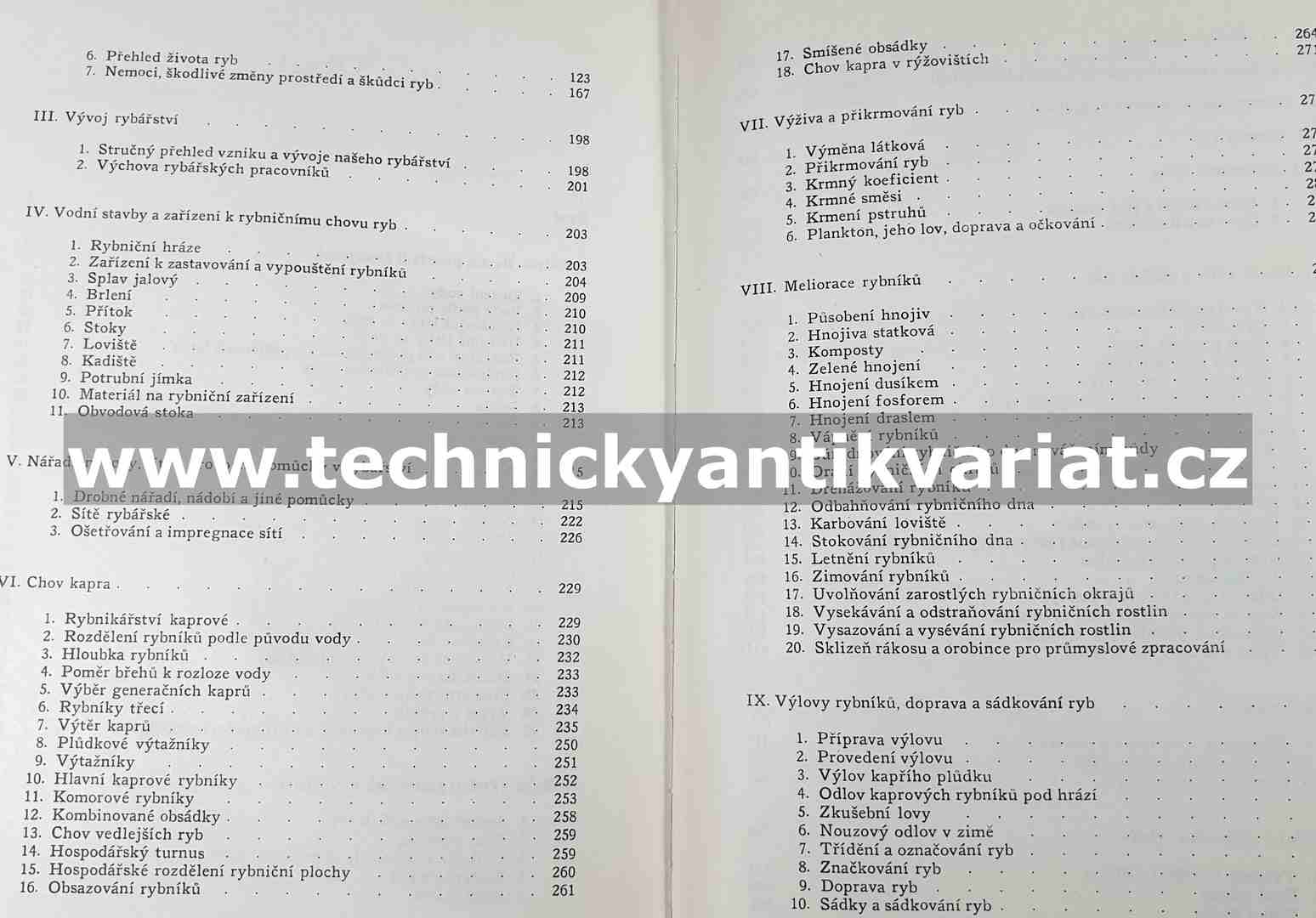 Základy našeho rybářství - Dyk, Podubský, Štědronský (1956)