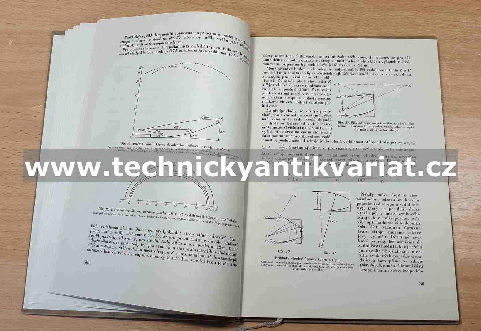 Akustika v architektuře a stavitelství - Novák, Ledrer (1960)