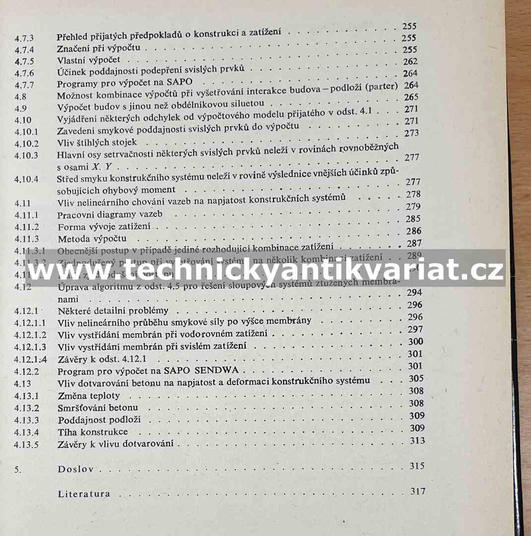 Nosné konstrukce panelových budov - Václav Rojík (1988)