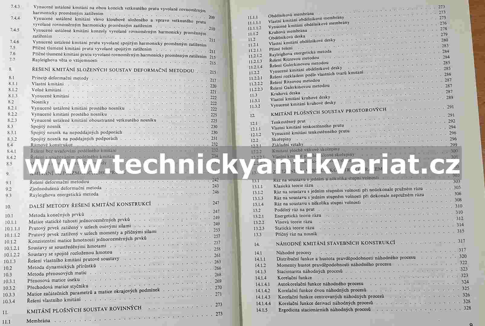 Dynamika stavebních konstrukcí - Baťa, Plachý, Trávníček (1987)