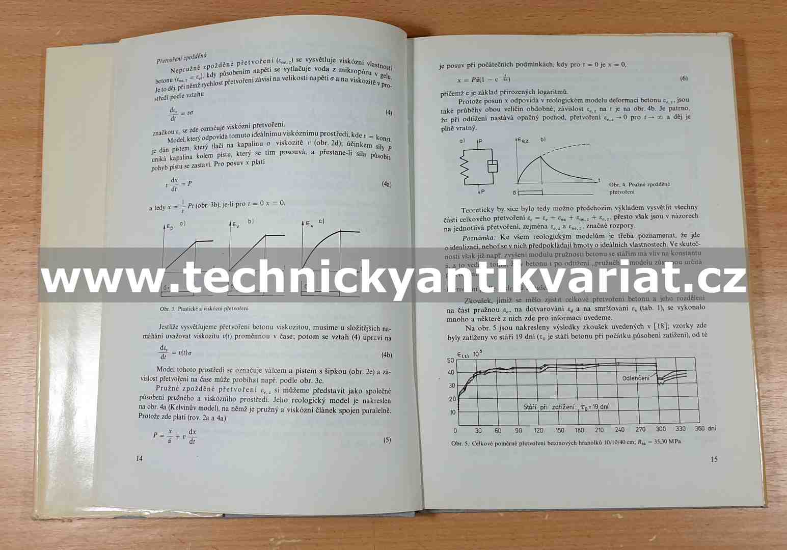 Dotvarování a smršťování betonových prvků a konstrukcí - Šmerda, Křístek (1978)