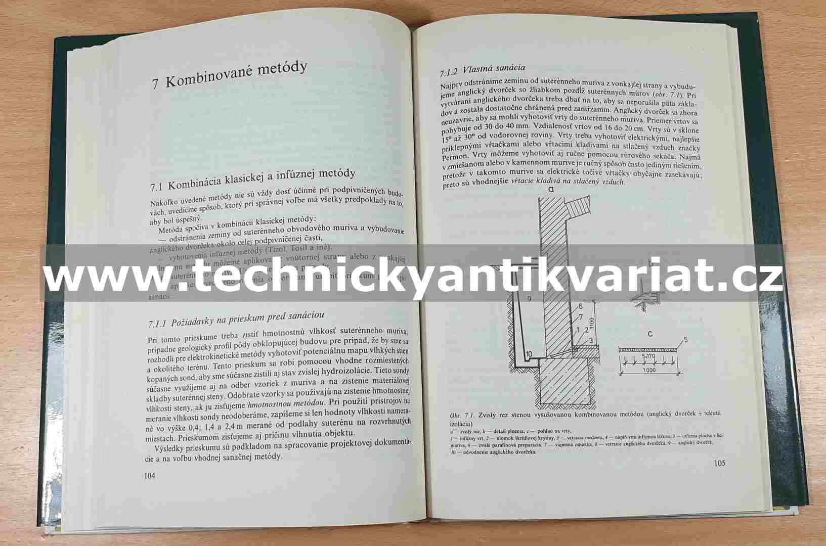 Dodatočné odstraňovanie vlhkosti zo stien budov - Tibor Lipták (1988)