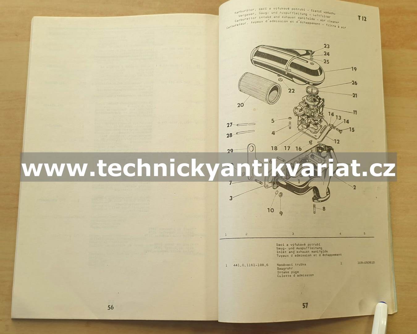 Škoda motor 776/4 - katalog (1985)