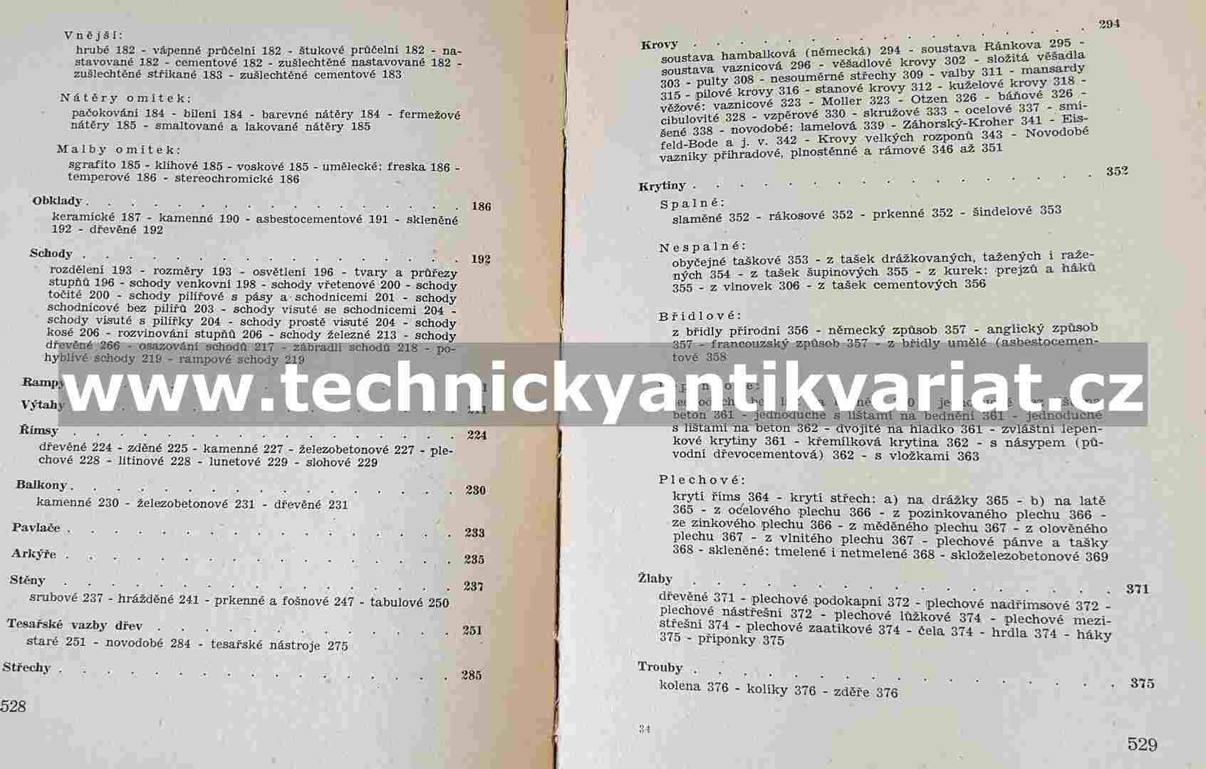 Přehled pozemního stavitelství - Bohumil Švarc (1944)