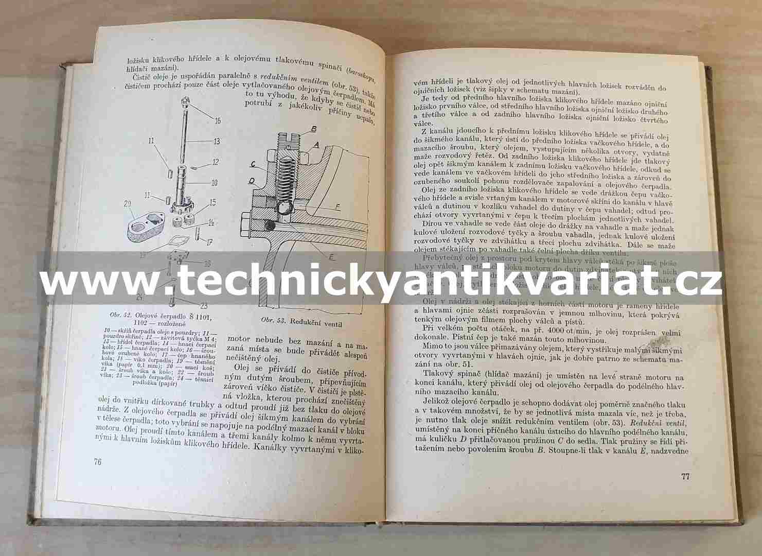Škoda 1101, 1102, 1200 - technický popis, řízení a údržba