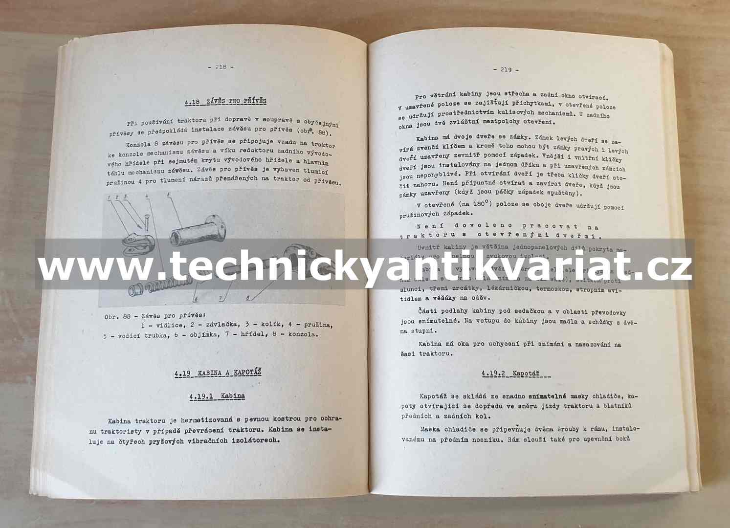 Traktory Belarus MTZ80, MTZ80L, MTZ82, MTZ82L - technický popis a návod k obsluze