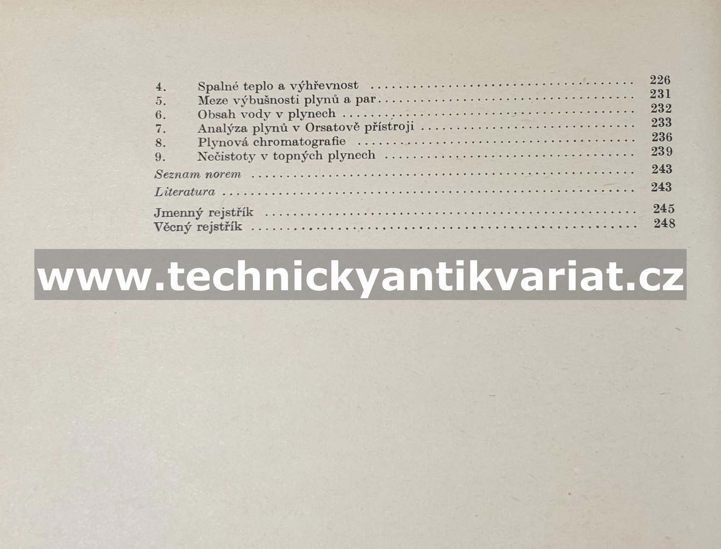 Analýza paliv - Vilém Šešulka (1970)