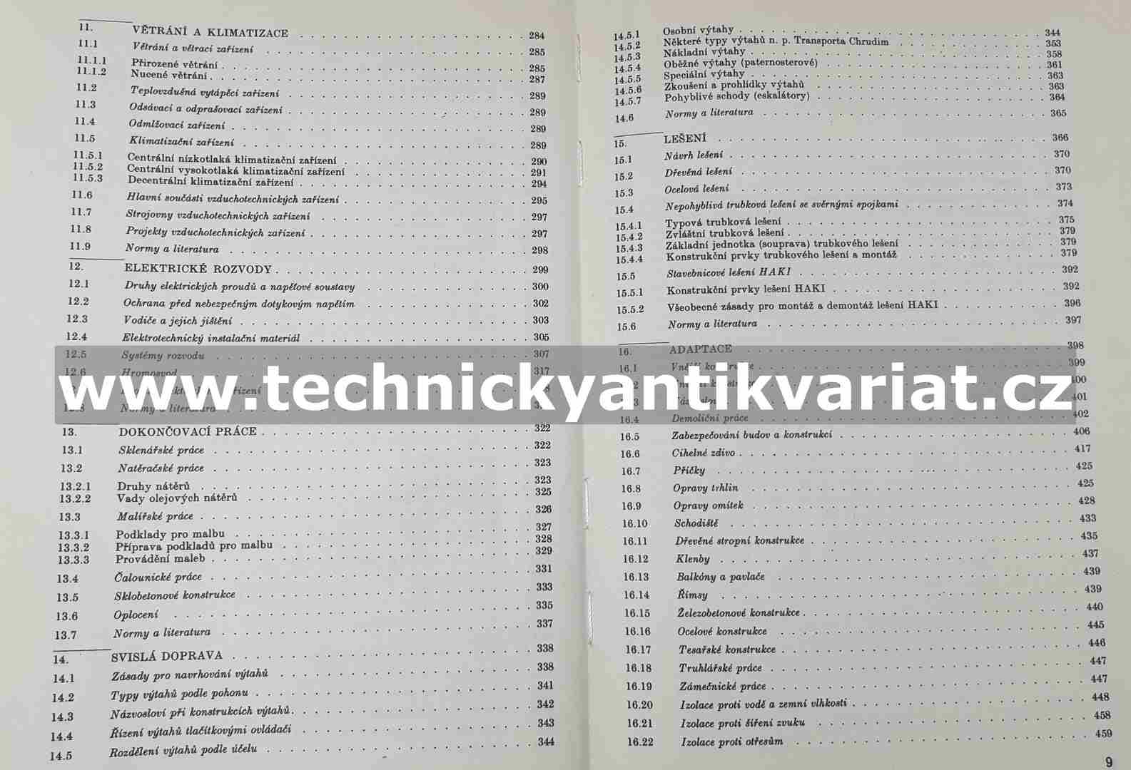 Pozemní stavitelství pro 3.ročník SPŠ stavební (1980)