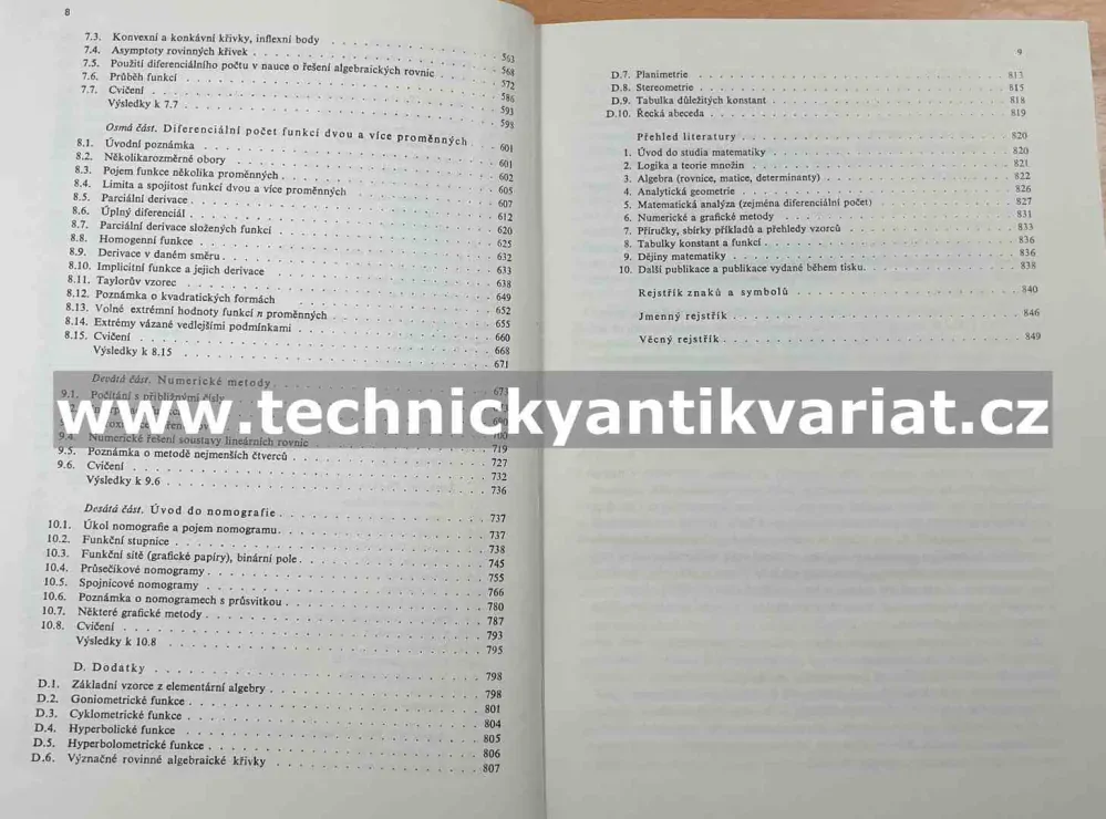 Základy aplikované matematiky I. - Škrášek, Tichý (1983)